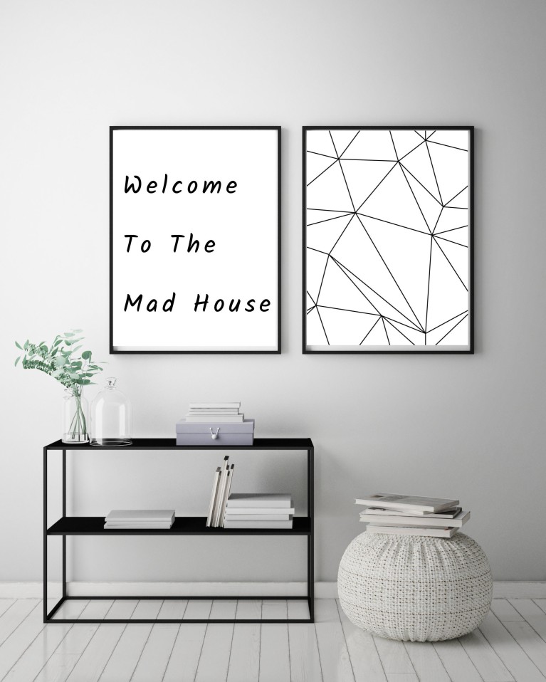 Welcome To The Mad House Poster 