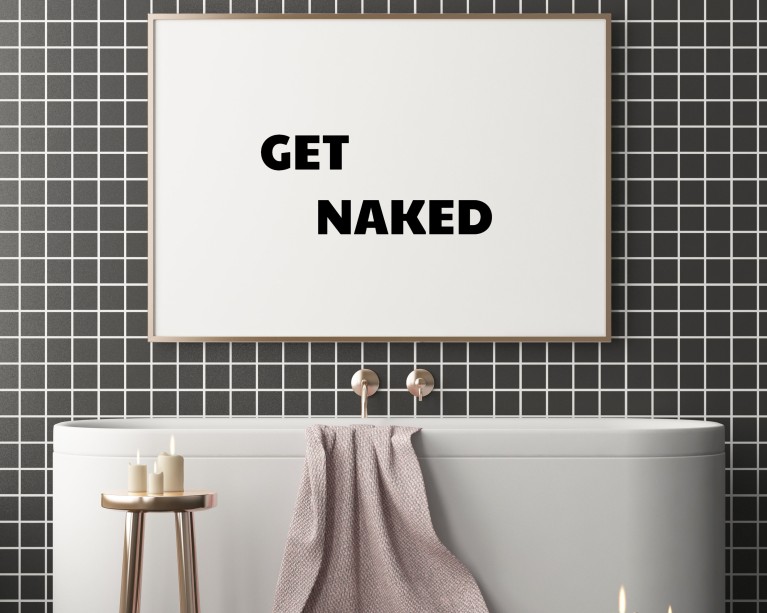 Get Naked Poster 