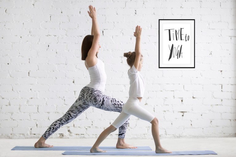 Time to Yoga Poster 