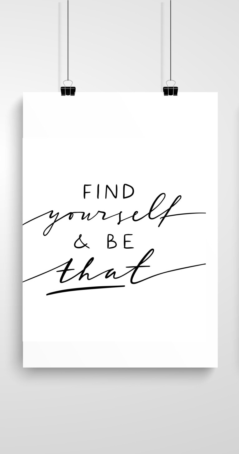 Find Yourself Poster 