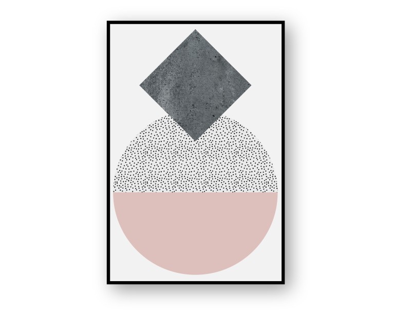 X3 Abstract Canvas & Poster Set