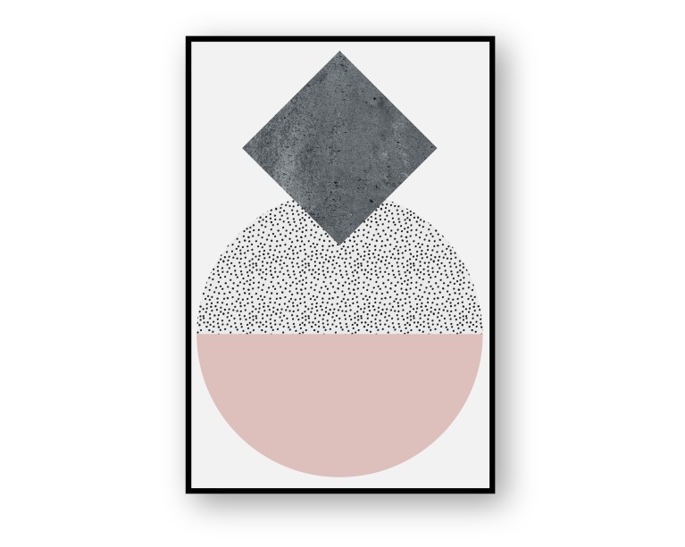 Abstract Beige No.645 Poster 