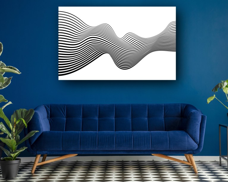 Sound Waves Canvas Art