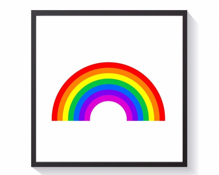 Pride Rainbow Poster