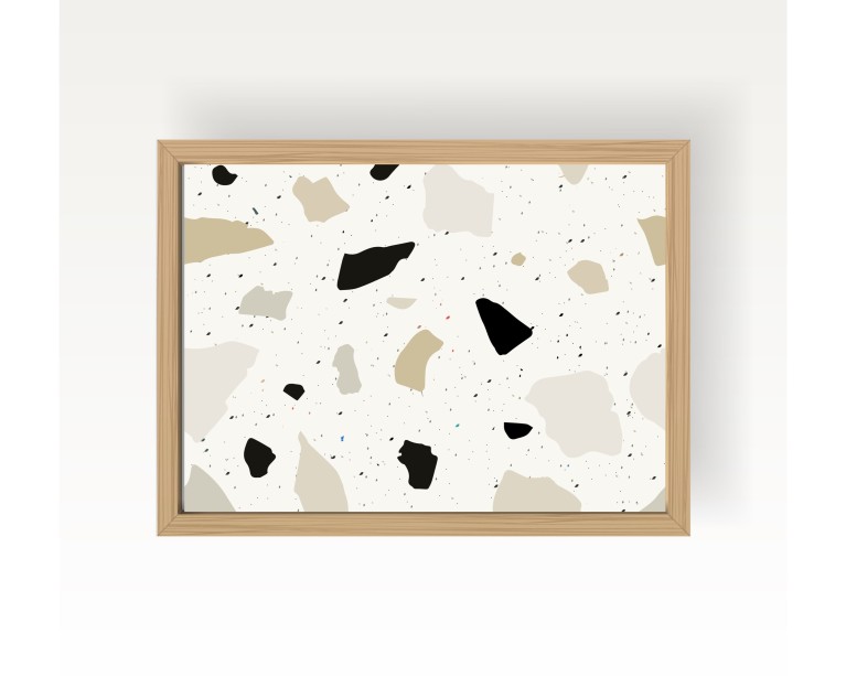 Nude Terrazzo Poster