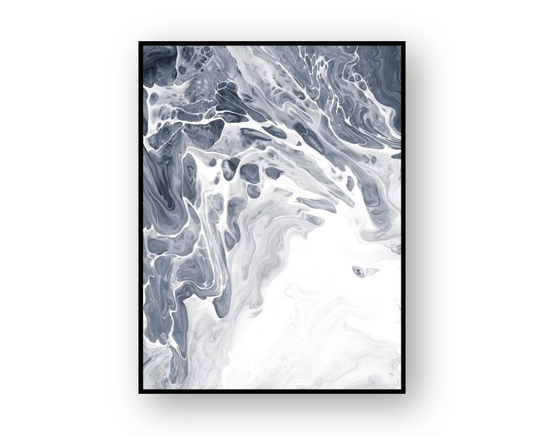 Ocean Marble Poster