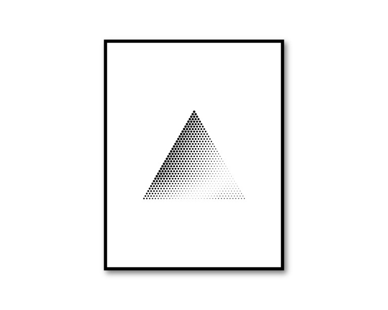 Gradient Geo Poster