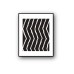 Zebra Monochrome Poster