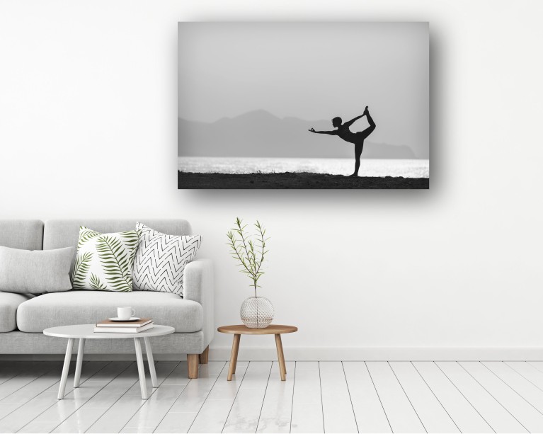 Beach Yoga Canvas 