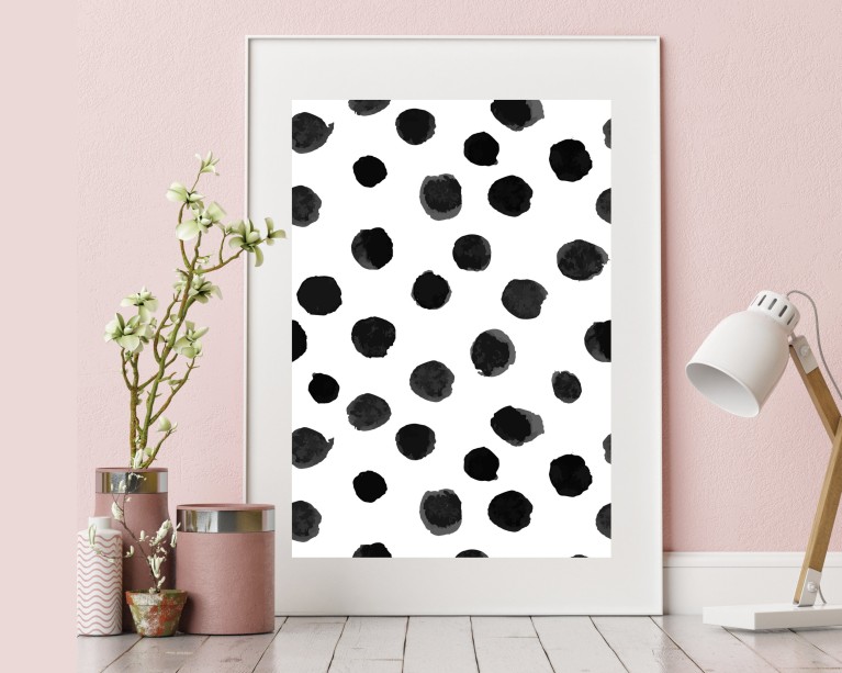 Dalmatian Spot #2 Poster