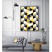 Mustard Geometric Poster