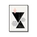 Triangle Terrazzo Poster