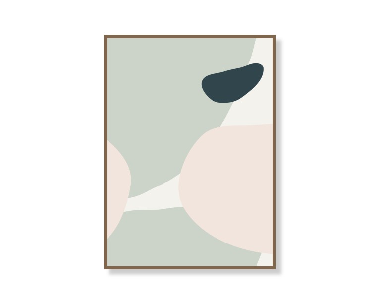 Abstract Shapes No.486 Poster 