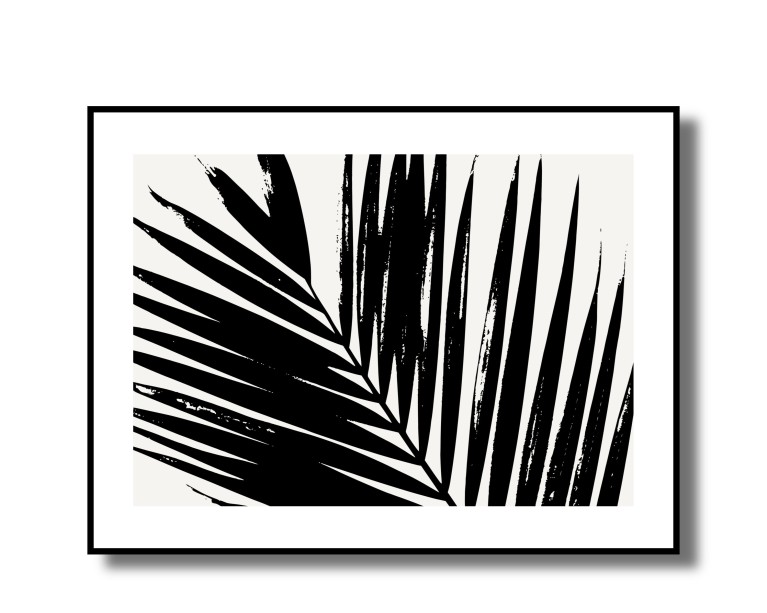 Palm Leaves Poster 