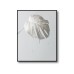 Dripping Variegated White Monstera Poster