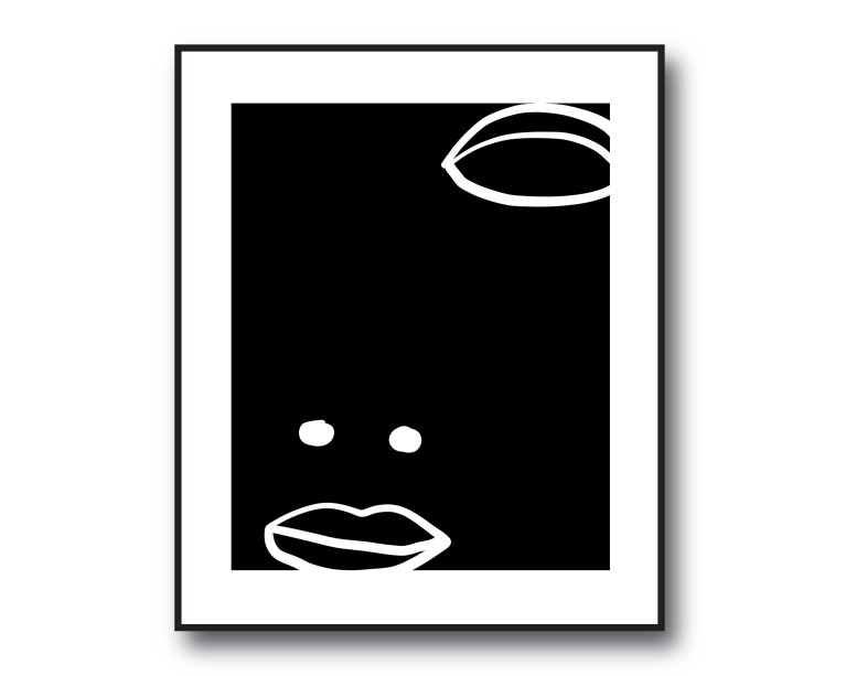 Cubism Face No.470 Poster 