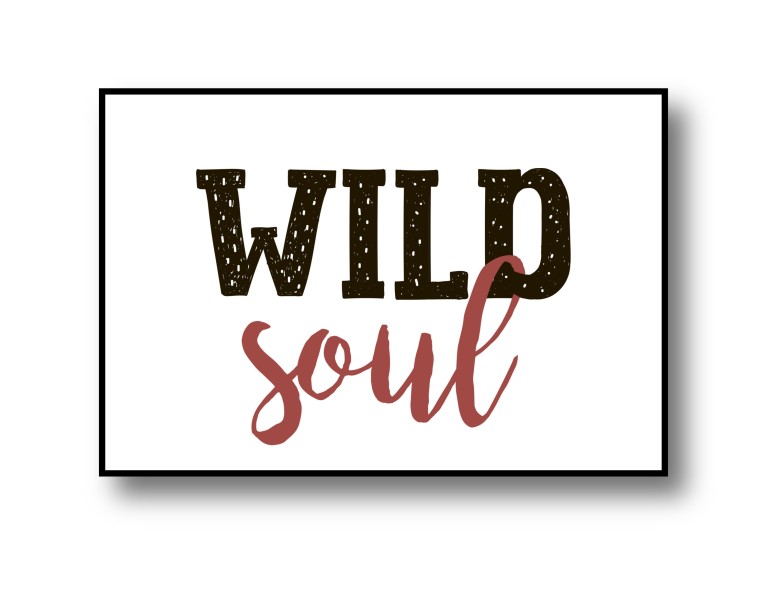 Boho 'Wild Soul' Poster