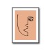 Abstract Faces Poster 