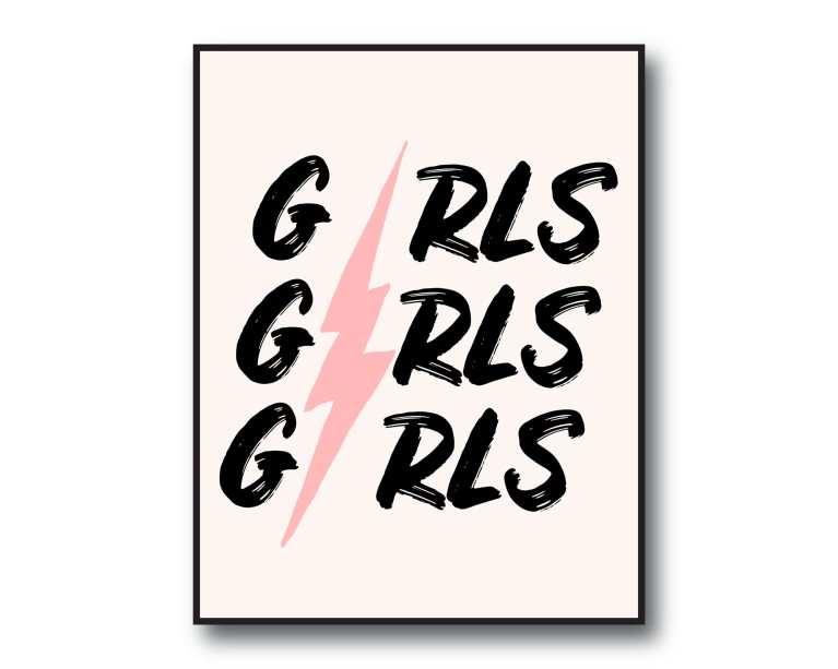 Girls Girls Girls Poster 