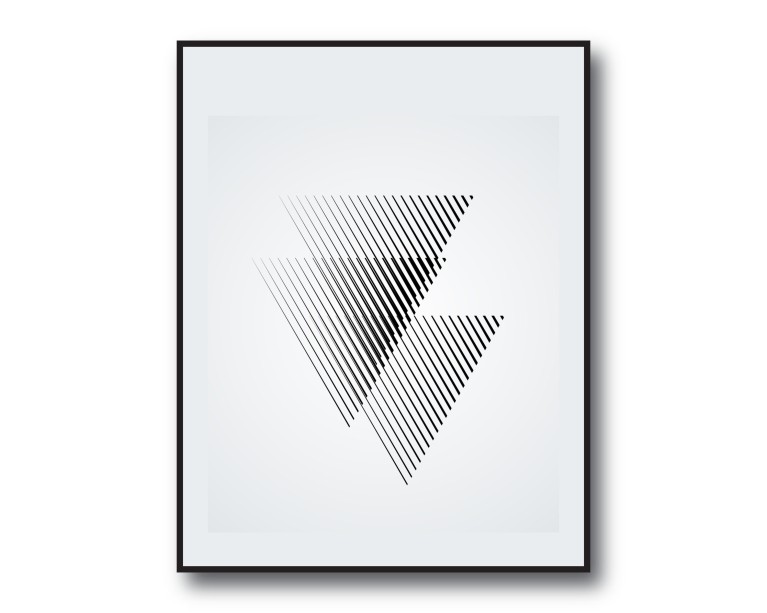 Triple Triangle Poster 