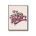 Pink Lover Graffiti 