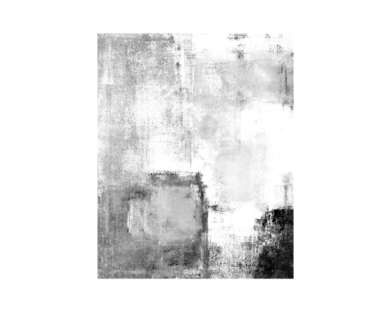 White Abstract Fashion Canvas