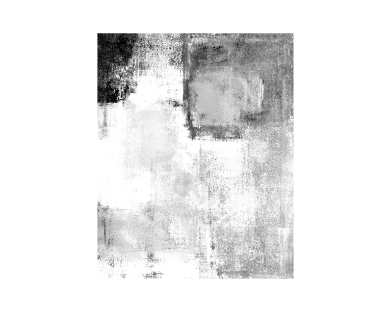 White Abstract Fashion Canvas