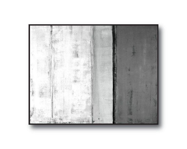 Tonal Stripe Abstract Poster