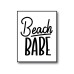 Beach Babe Poster 