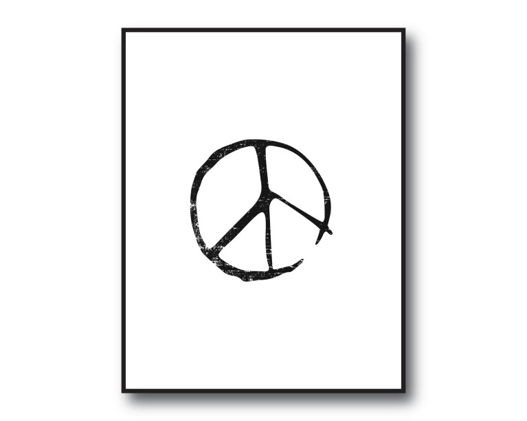 Peace Sign Poster 