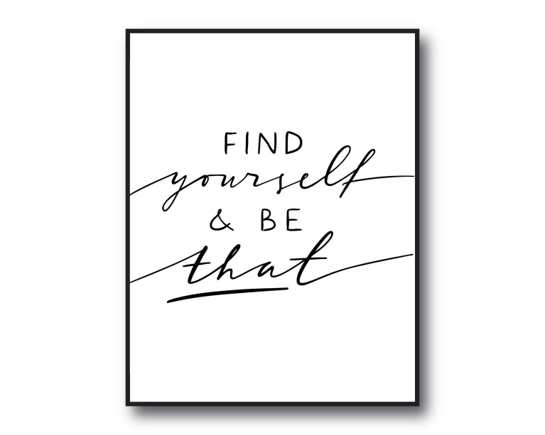 Find Yourself Poster 