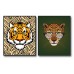 X2 Tiger/Leopard Canvas Set