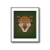 Leopard Animal Head Poster