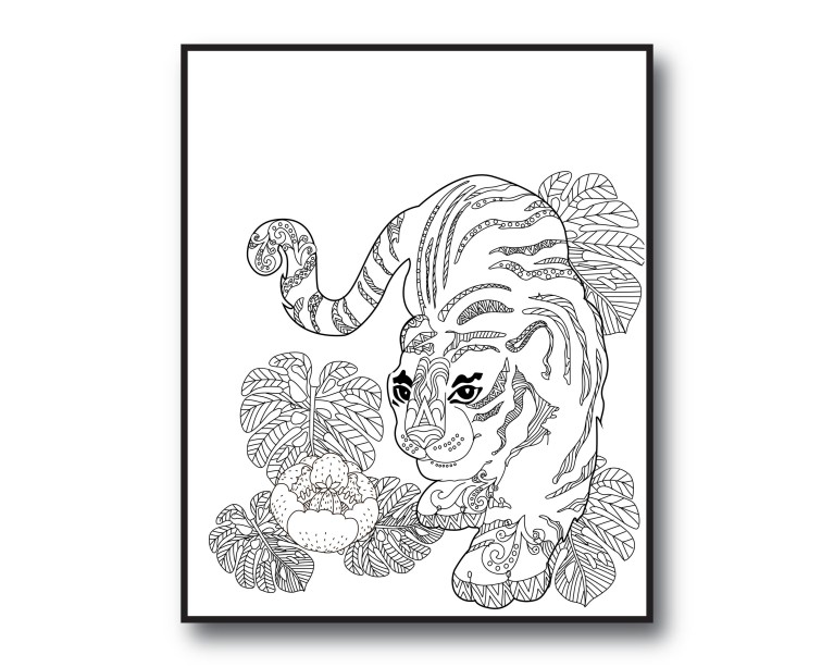 Bengal Tiger Poster 