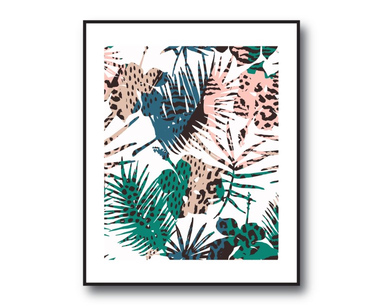 Tropical Plant Poster