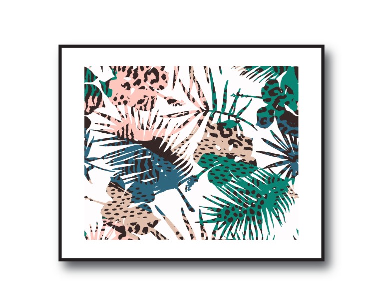 Tropical Plant Poster