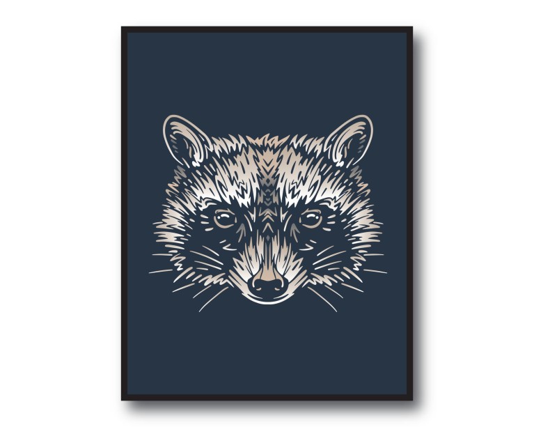 Baby Bear Cub Poster 