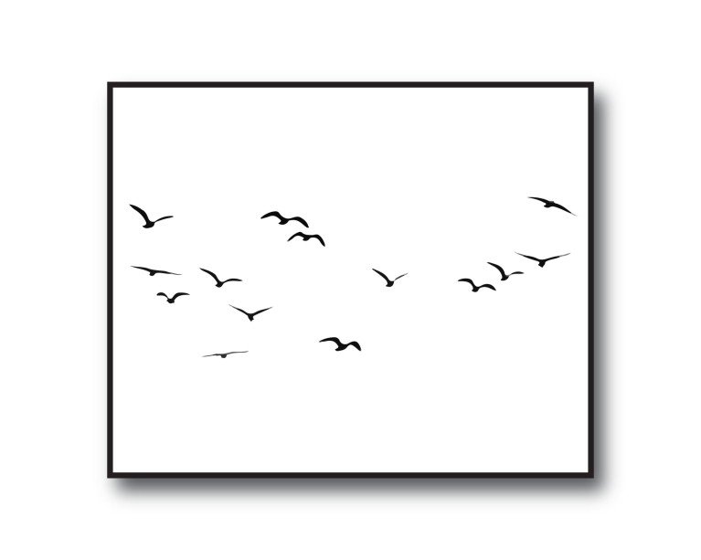  Flying Birds Poster