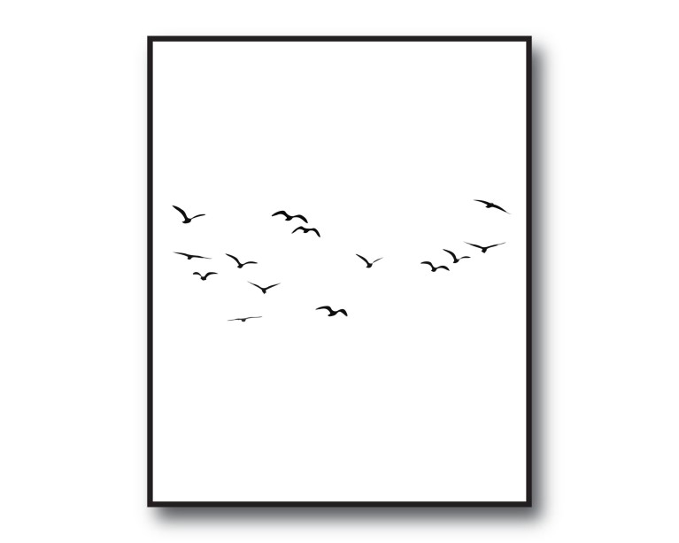  Flying Birds Poster