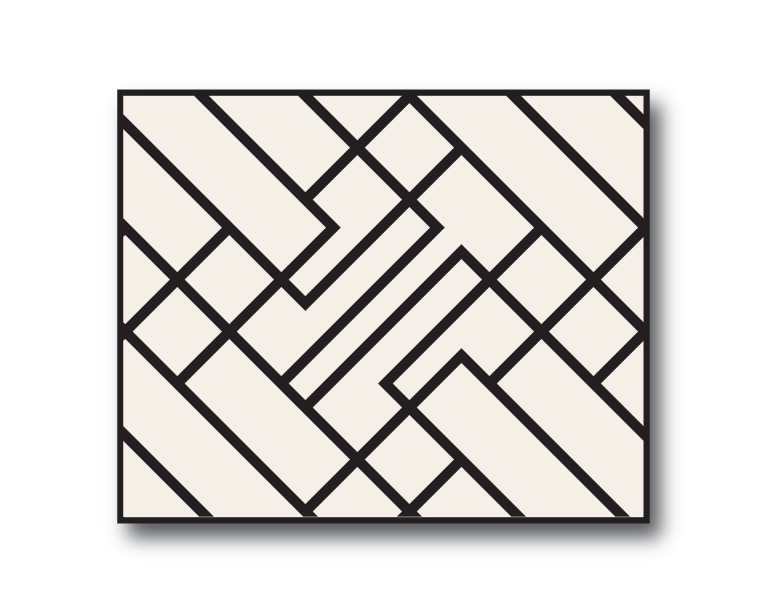 Geometric Beige No.04 Poster