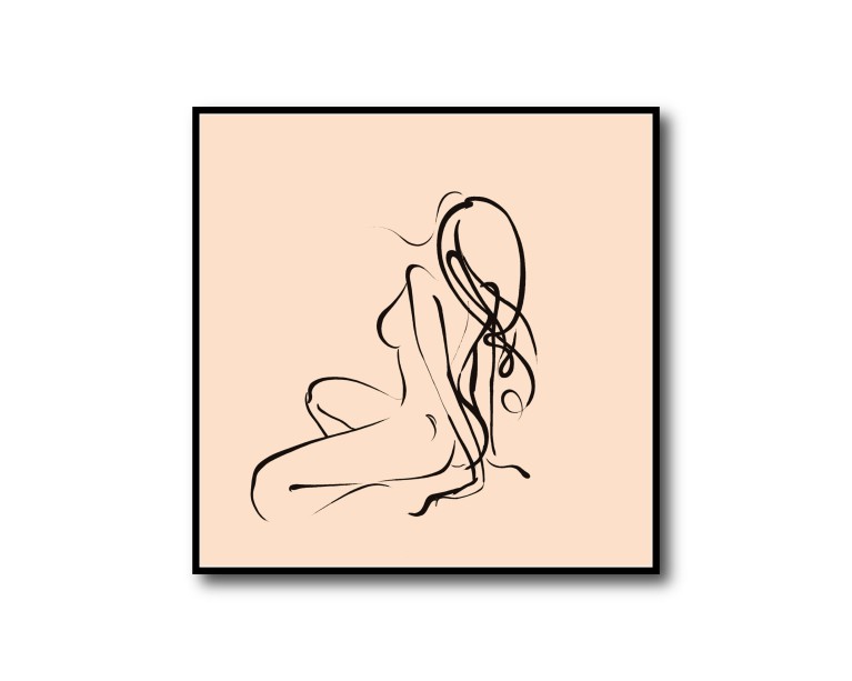 Female Form Nude No.127 Poster