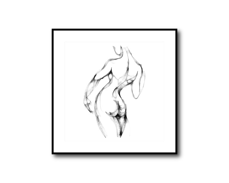 Female Form Nude No.69 Poster