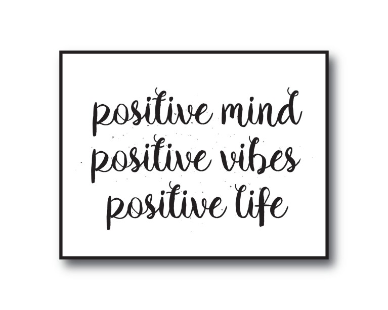 Positive Mind Poster 