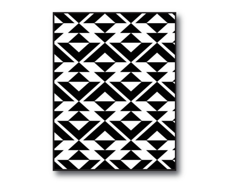 Aztec Geometric Poster 