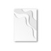 Abstract Tonal White Canvas Art