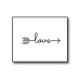 Love Calligraph Poster