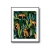 Tropical Leopard Poster