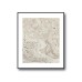 White Travertine Poster