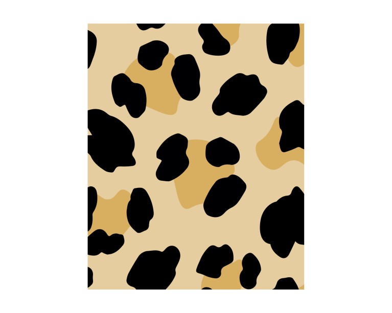 Oversized Leopard Poster 