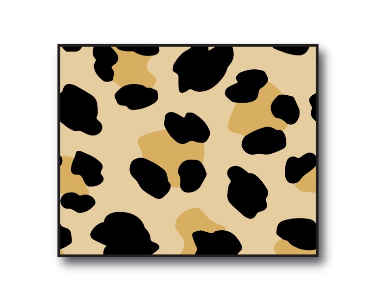 Oversized Leopard Poster 